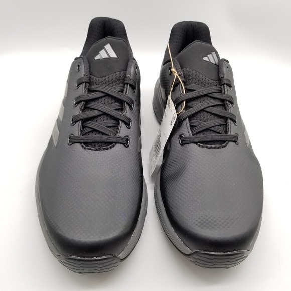 adidas Men ZG23 Golf Shoes Core Black/Dark Silver Metallic Sz 9.5 Wide Sneakers - Picture 2 of 5